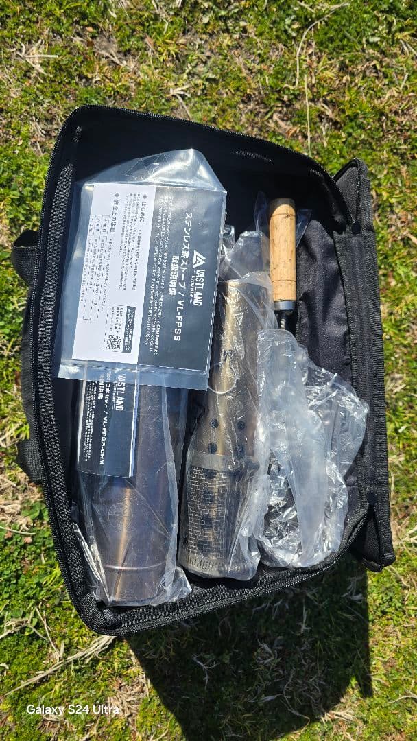 ヴァストランド　ステンレス薪ストーブ　延長煙突セット　掃除済み