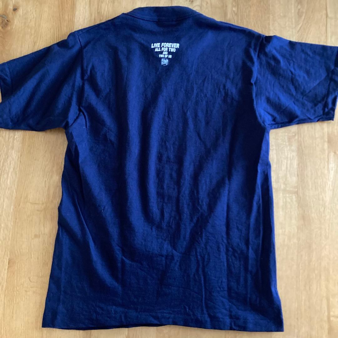 【レア】B'z ビーズTシャツ90年代ライブ　ネイビー