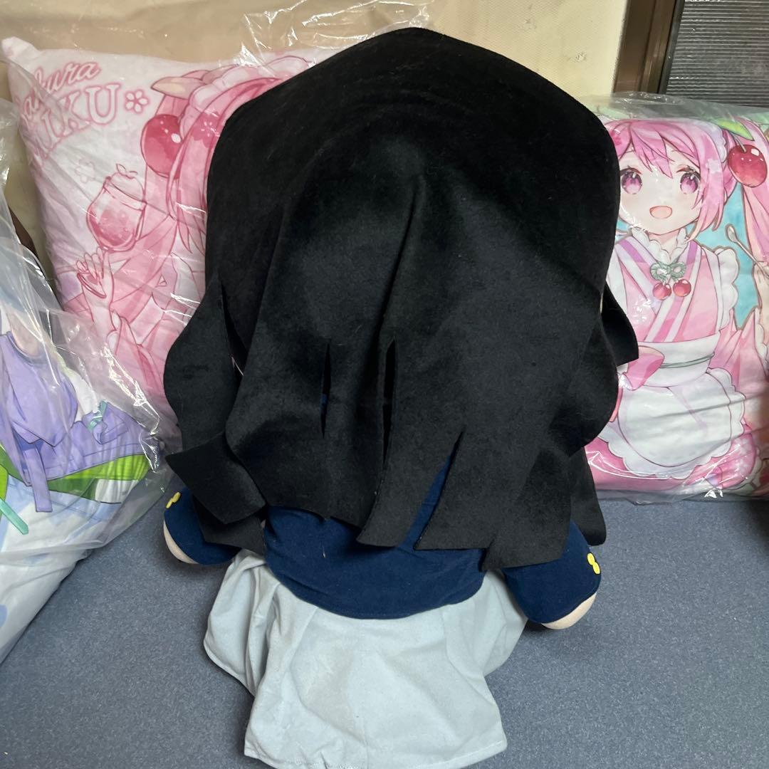 けいおん　秋山澪　びっくりびっぐぬいぐるみ　70cm