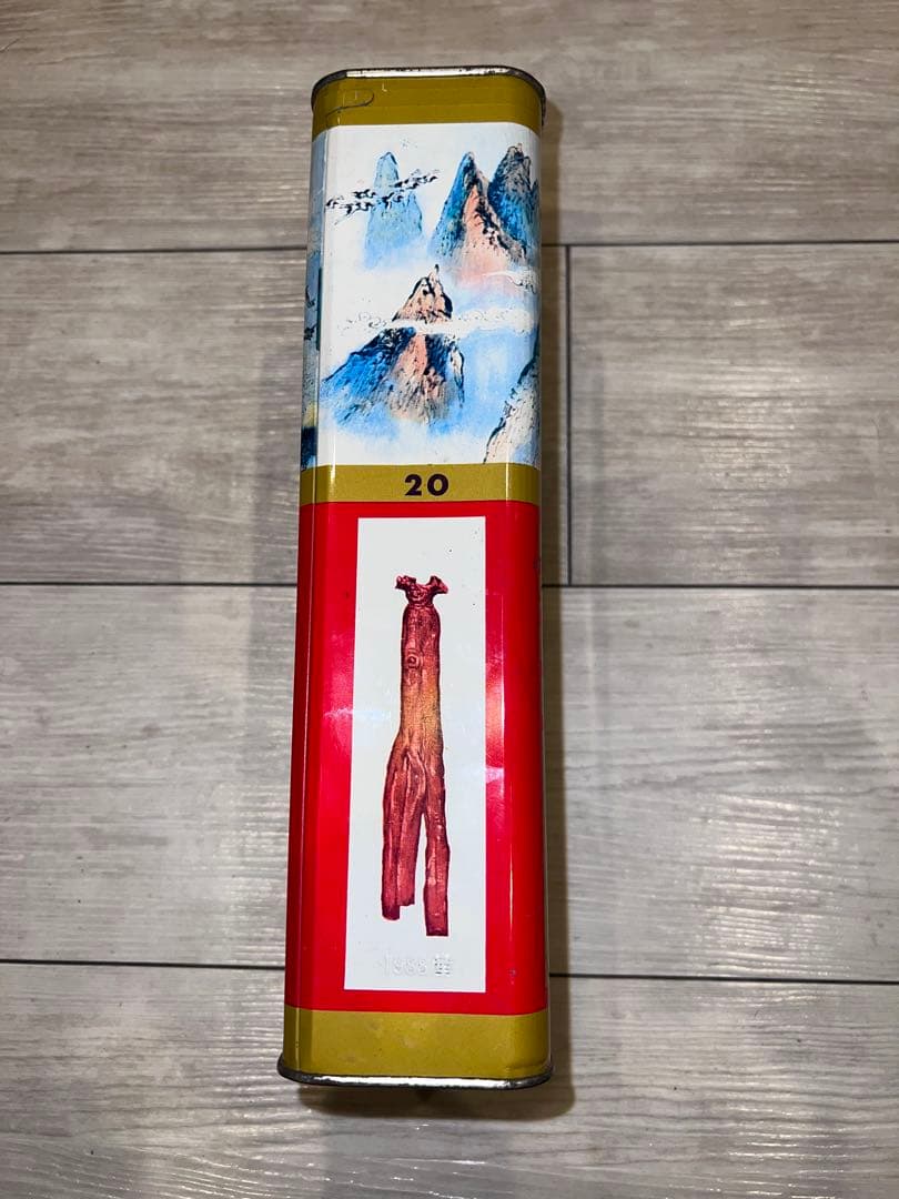 【未開封】高麗人参　細尾　紅蔘　韓国製　缶入り　600g