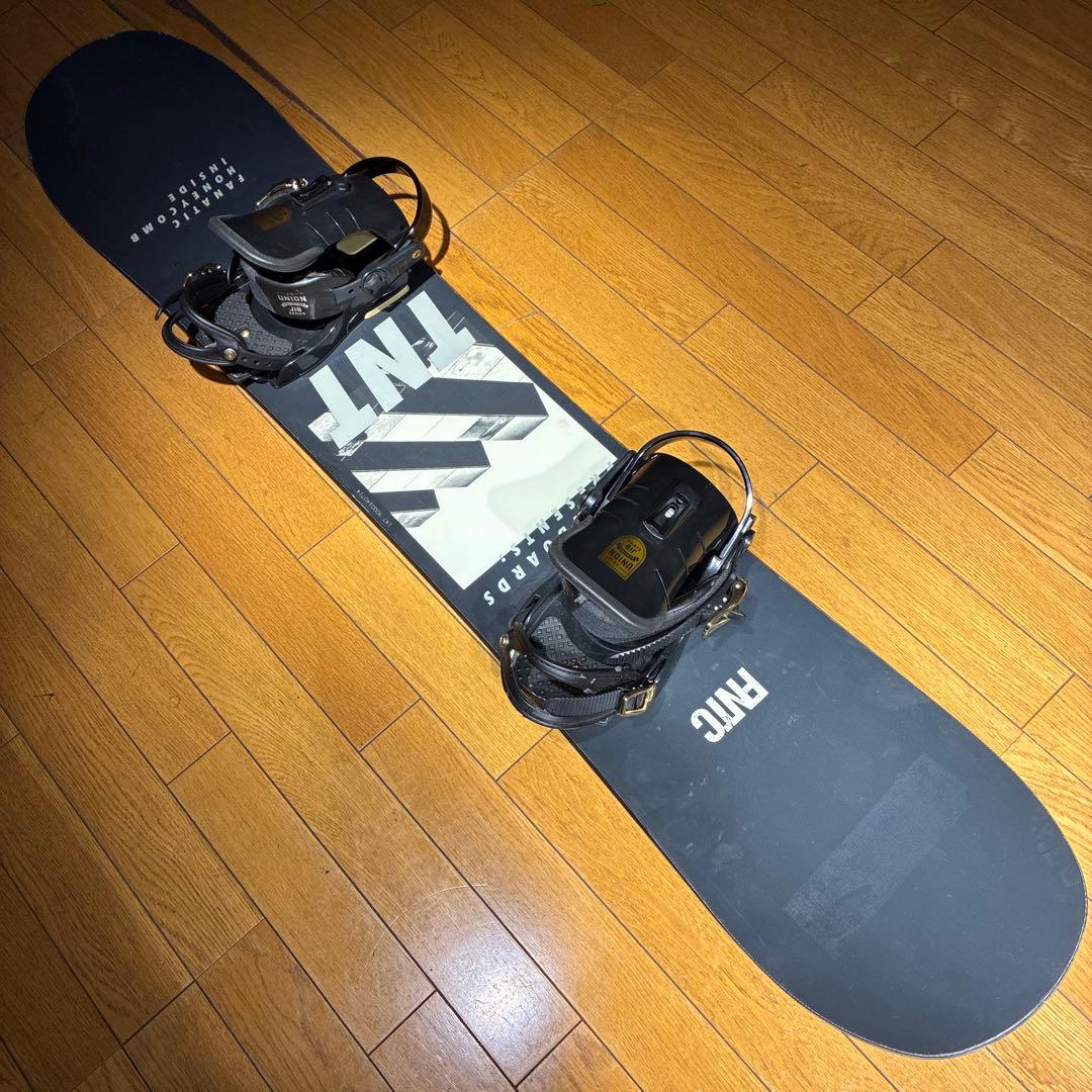 【値下げ】FNTC TNT&unionバインセット　ダブルキャンバー　グラトリ