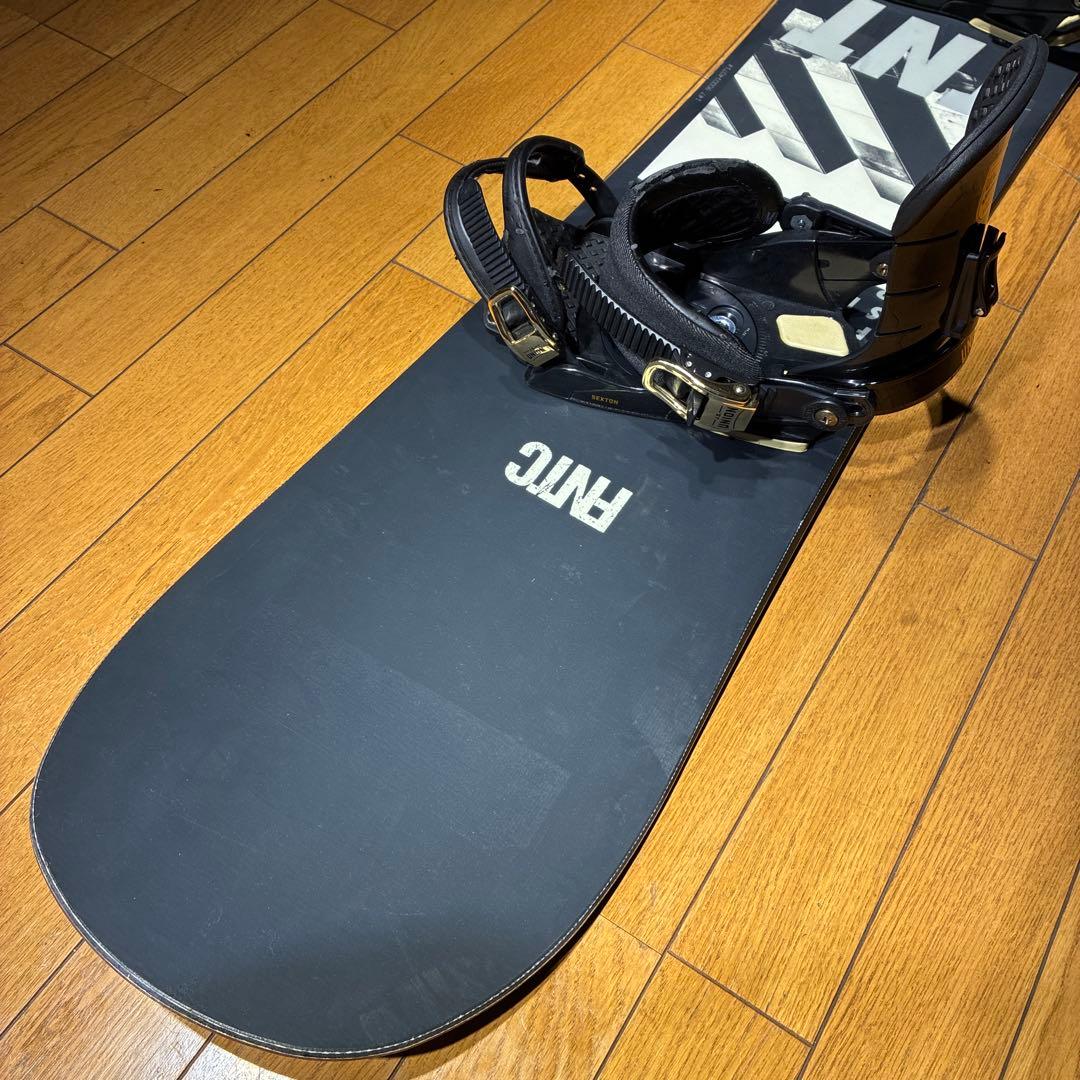 【値下げ】FNTC TNT&unionバインセット　ダブルキャンバー　グラトリ