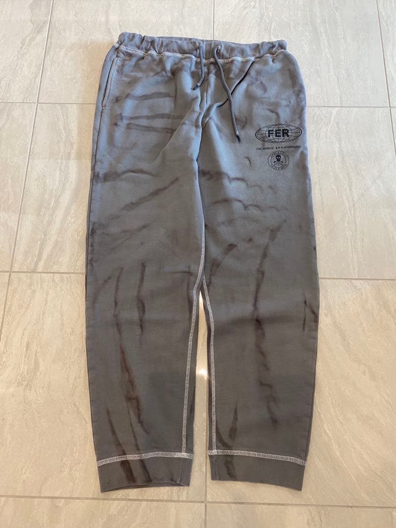 MARK&LONA タイダイ柄パンツ Size50