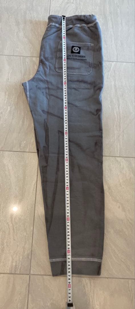 MARK&LONA タイダイ柄パンツ Size50