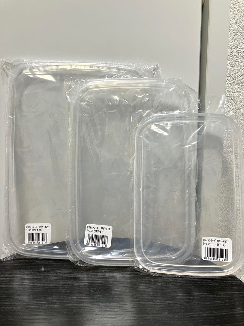 野田琺瑯　ホワイトシリーズ　スクエア　レクタングル　食品保存容器　新品未使用