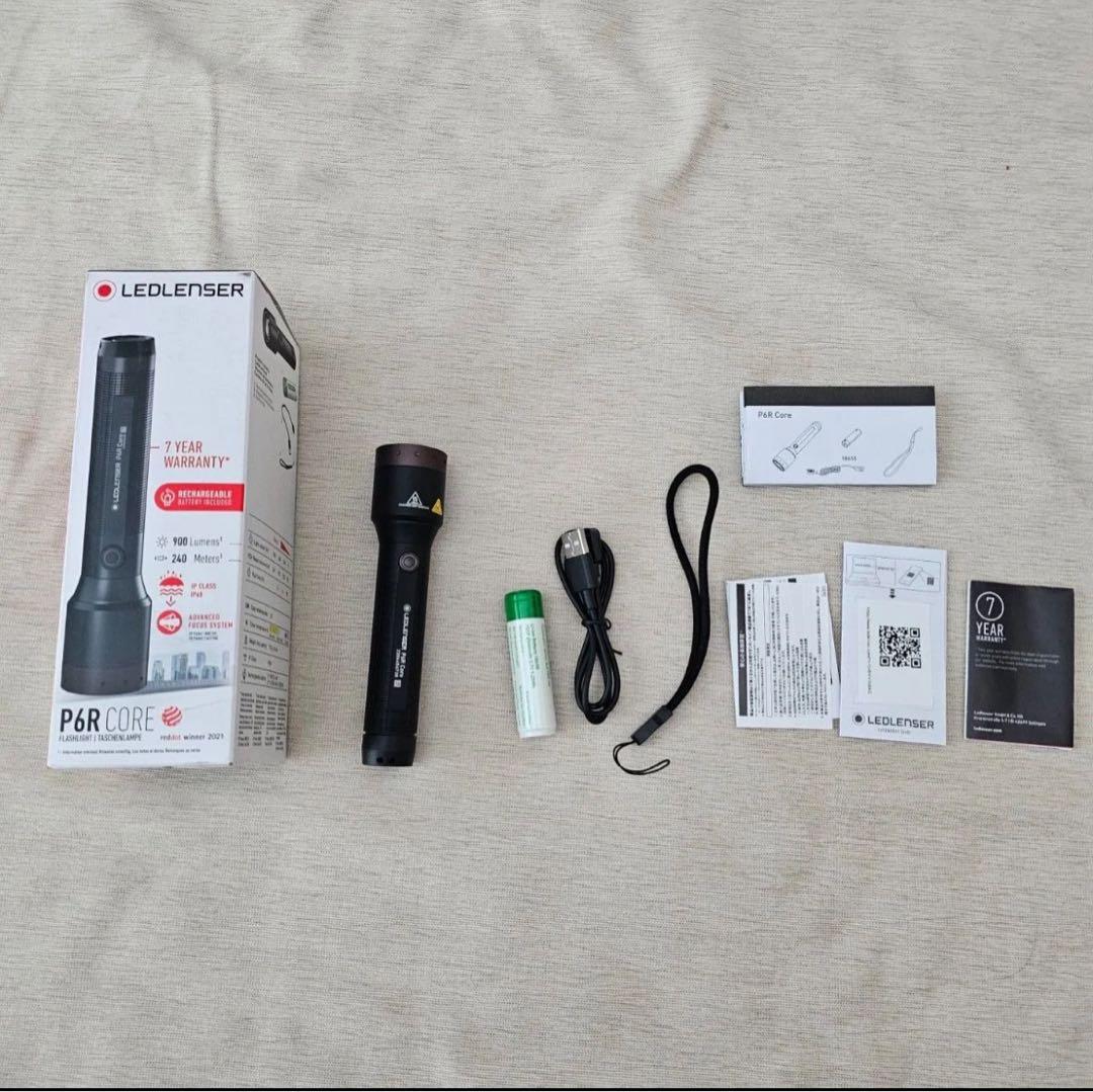 レッドレンザー P6R Core 懐中電灯 ライト ハンディライト 美品