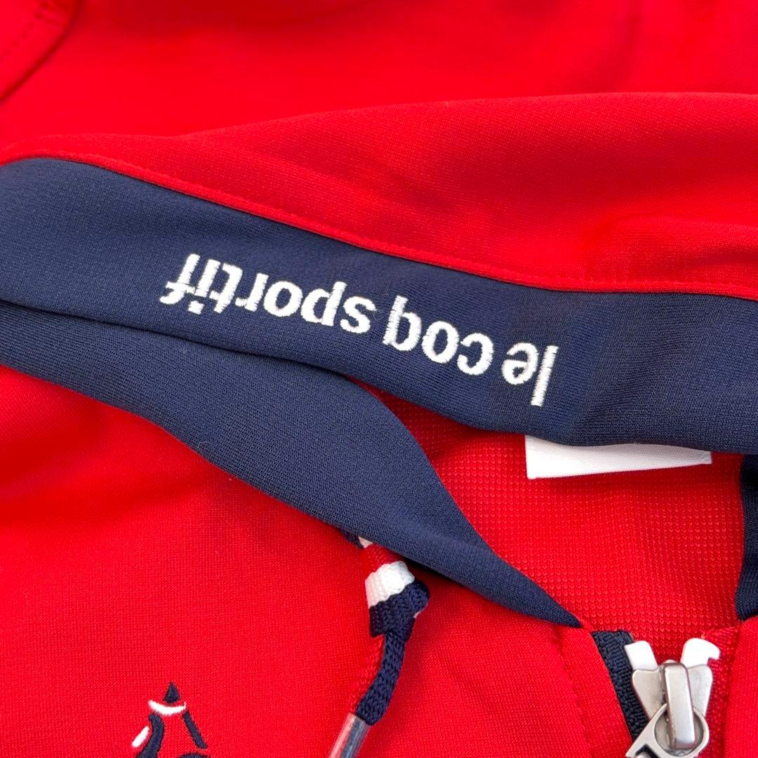 美品【le coq sportif】セットアップ ジャージ上下 ゴルフ 赤 L