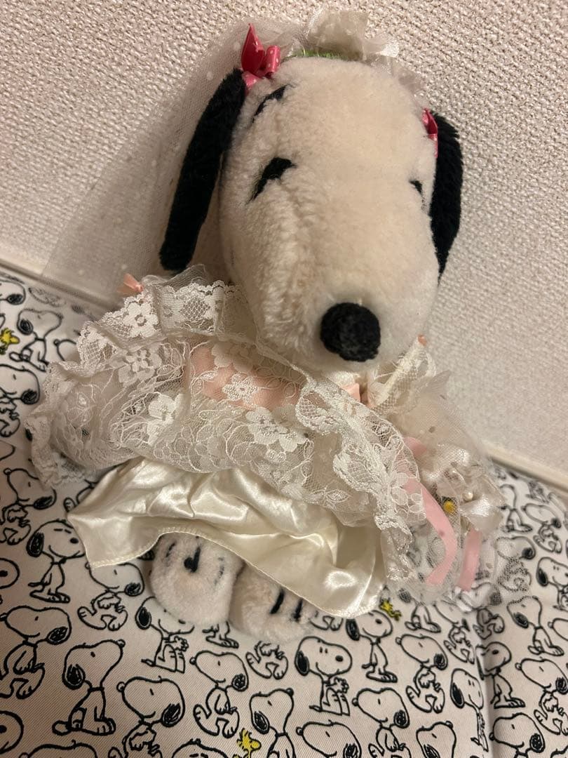 ビンテージ　スヌーピーぬいぐるみ