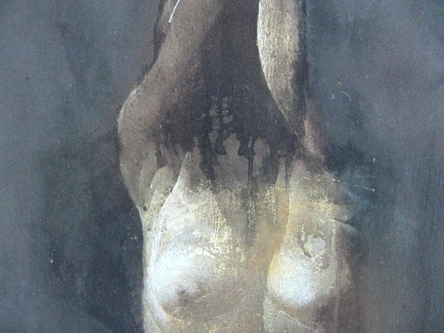 増田常徳、【沈殿してゆく現実のなかに・光の塔】、希少な画集画、新品高級額 額装付