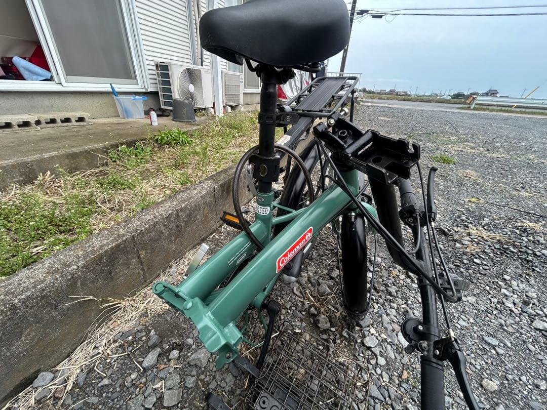 Coleman 折りたたみ自転車 グリーン