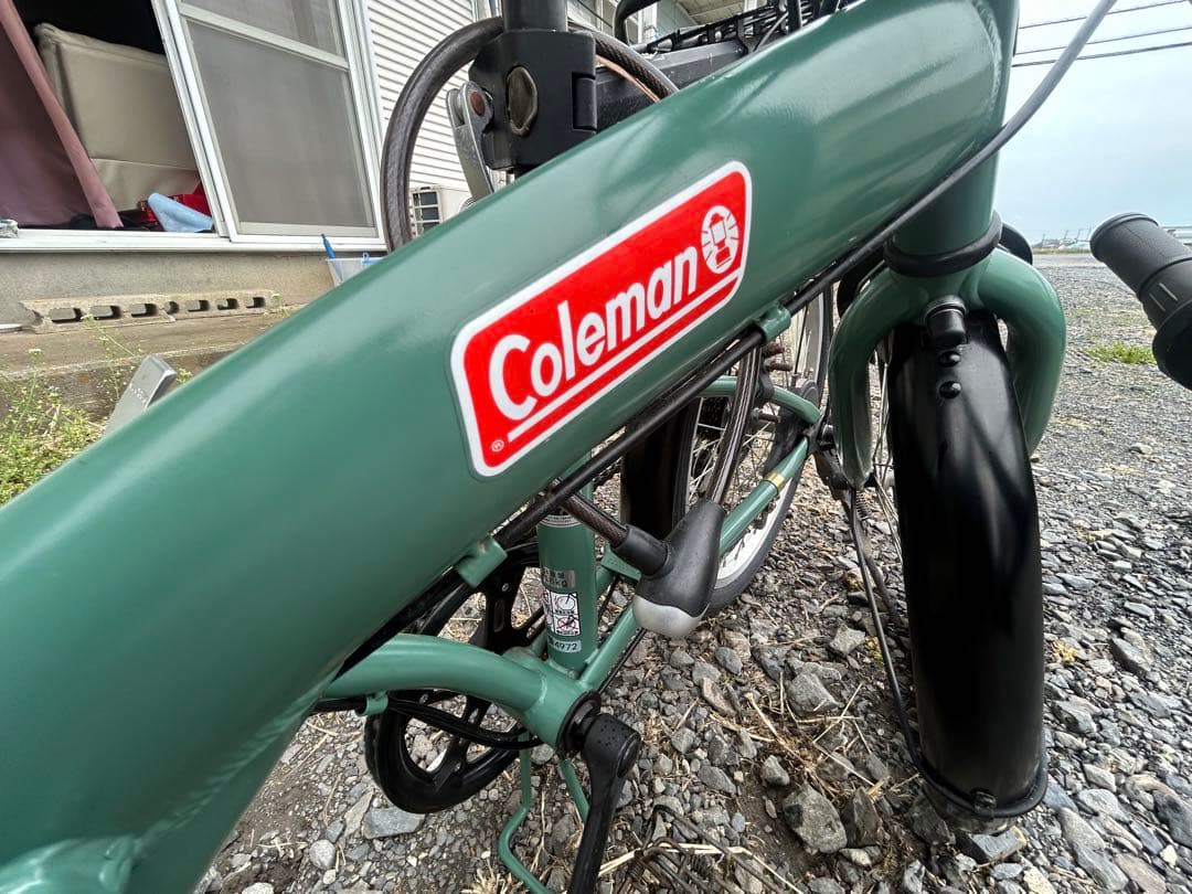 Coleman 折りたたみ自転車 グリーン