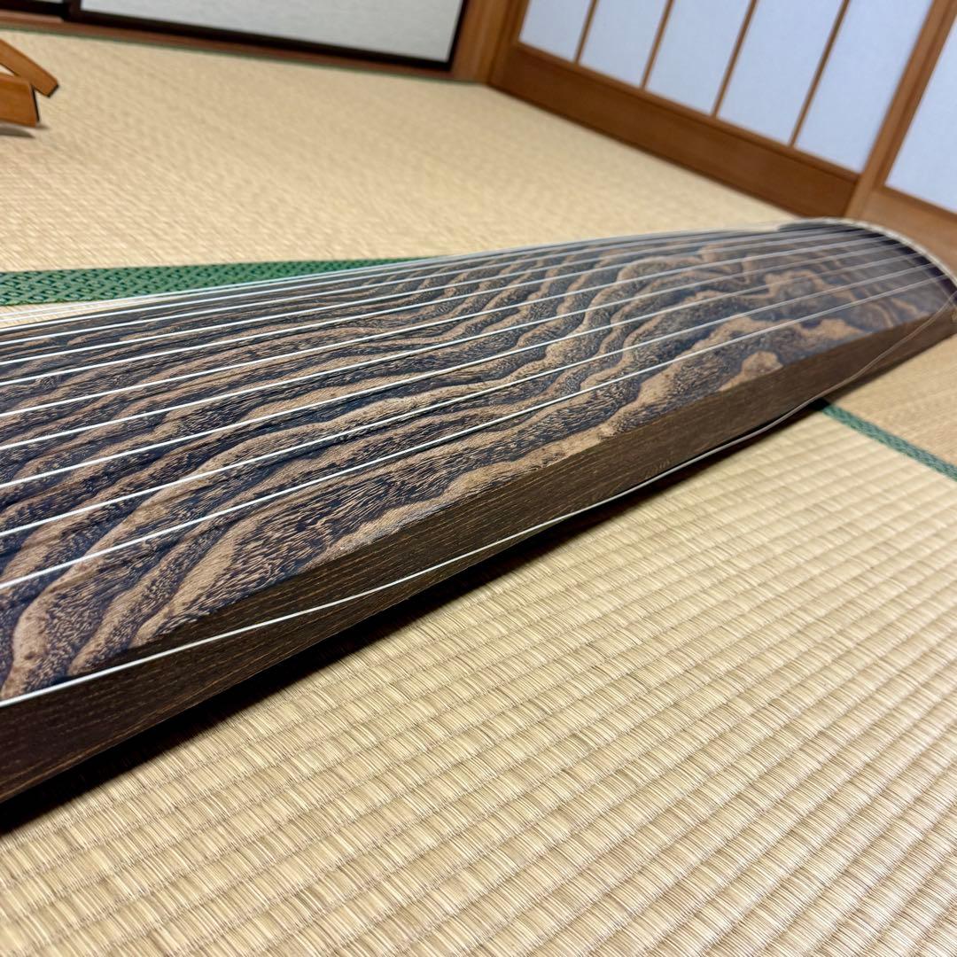 琴 13弦 在銘 クルムラ楽器 和琴 直接引取 全長188cm 練習用