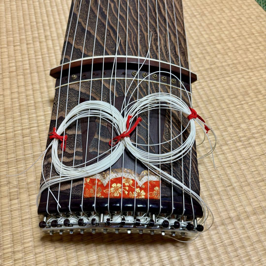 琴 13弦 在銘 クルムラ楽器 和琴 直接引取 全長188cm 練習用