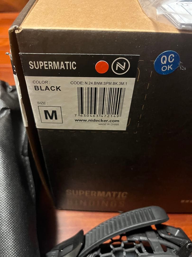 Nidecker Supermatic スーパーマティック　ビンディング M