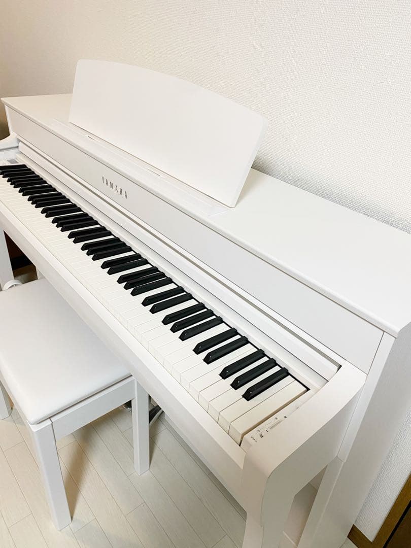 ☆美品☆YAMAHA 島村楽器 SCLP-7450WH 電子ピアノ 88鍵盤