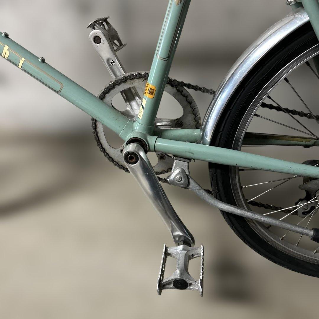 Bianchi Merlo ミントグリーン 小径車　ミニベロ