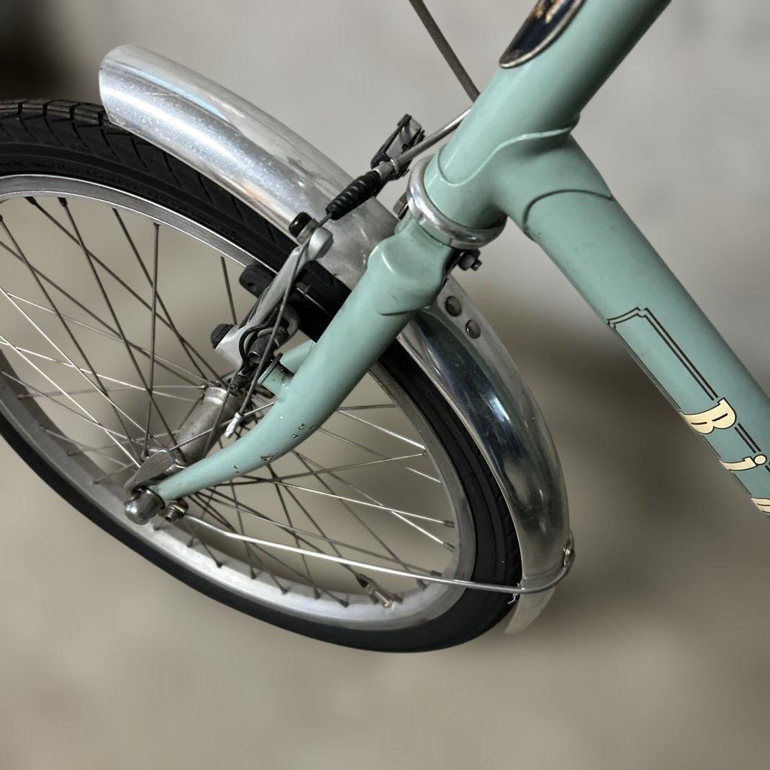 Bianchi Merlo ミントグリーン 小径車　ミニベロ