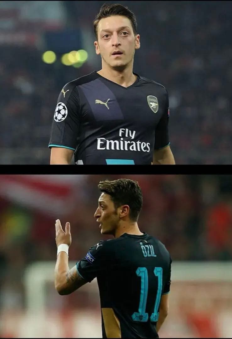 【美品】エジル ＃11 アーセナル 15/16 アウェイ 長袖ユニフォーム
