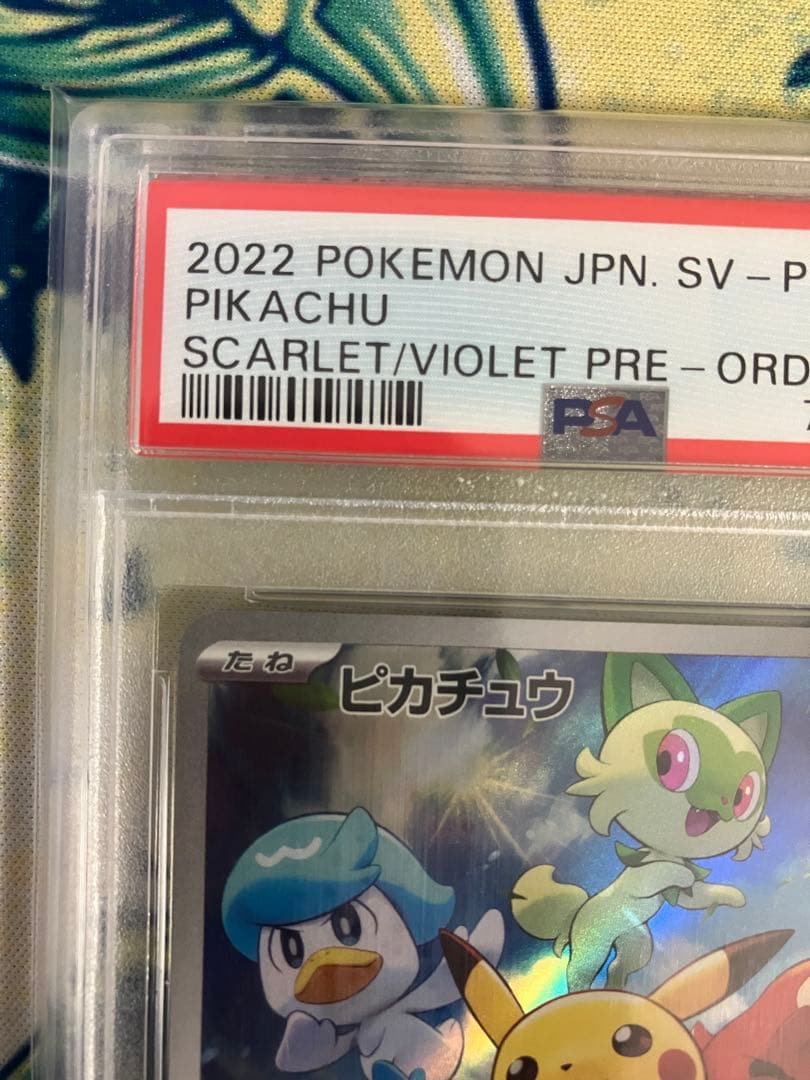 【PSA10】ピカチュウ　スカーレット&バイオレット　ポケモンカード　プロモ