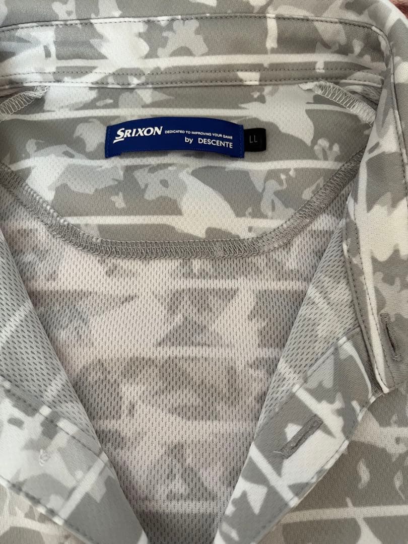 Srixon 白 赤 ポロシャツ （LL）2枚セット（バラ売り可）