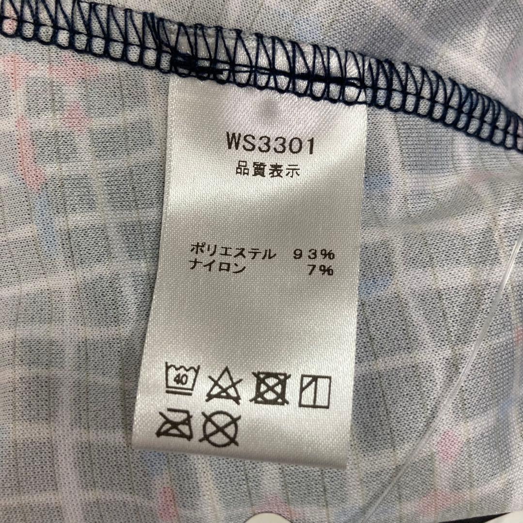 美品　Prince　（M）　総柄テニススカート　スコート　ネイビ