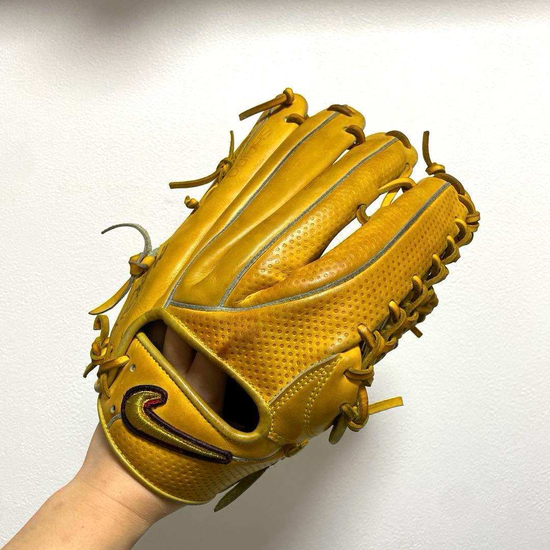 ナイキ 謝道 ダイヤモンドエリート 型抜群 即戦力 硬式 外野手用グローブ
