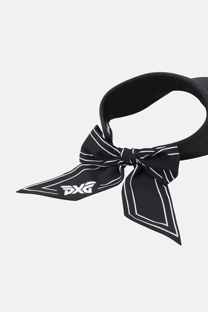 pxg ゴルフ レディース サンバイザー 帽子 キャップ人気 ブラック ホワイト