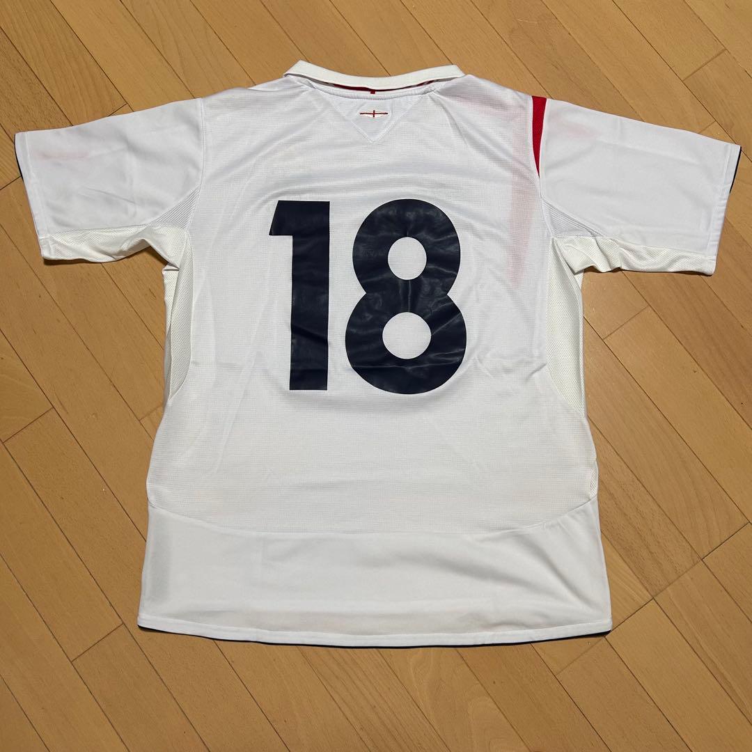 美品 UMBRO アンブロ イングランド代表 ユニフォーム 2006-07ホーム