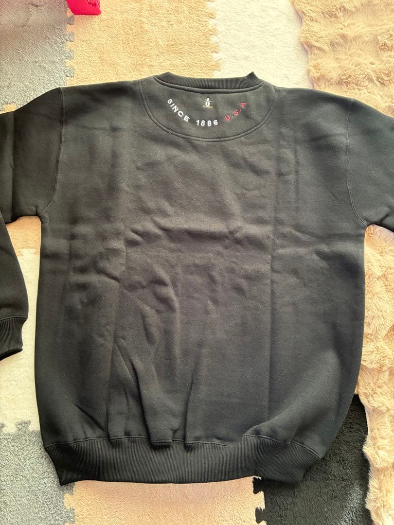 Munsingwear GRAND SLAM マンシングウェア スウェット 漆黒