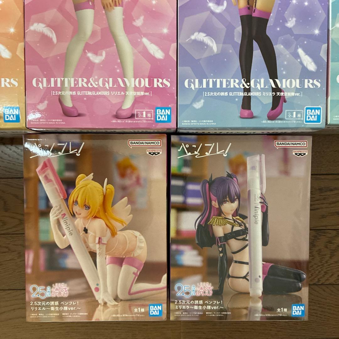 2.5次元の誘惑　フィギュア　グリッター　まとめ　美少女　リリエル　ミリエラ