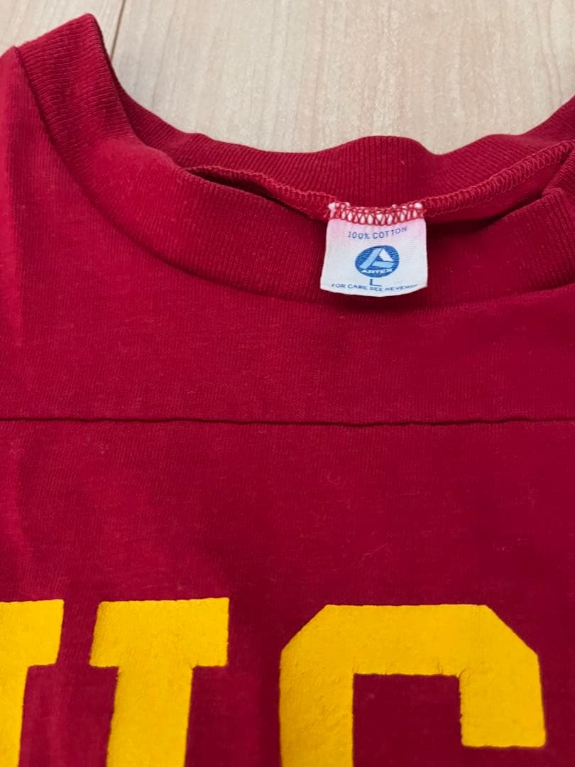70s80s Artex フットボール　Tシャツ