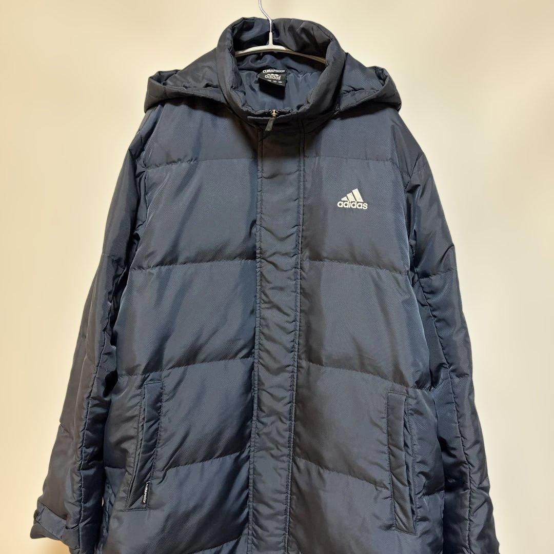 アディダス　adidas CLIMAPROOF ダウンベンチコート　サイズXO