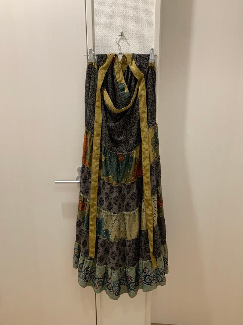 【美品】フラメンコ 普段着 ファルダ