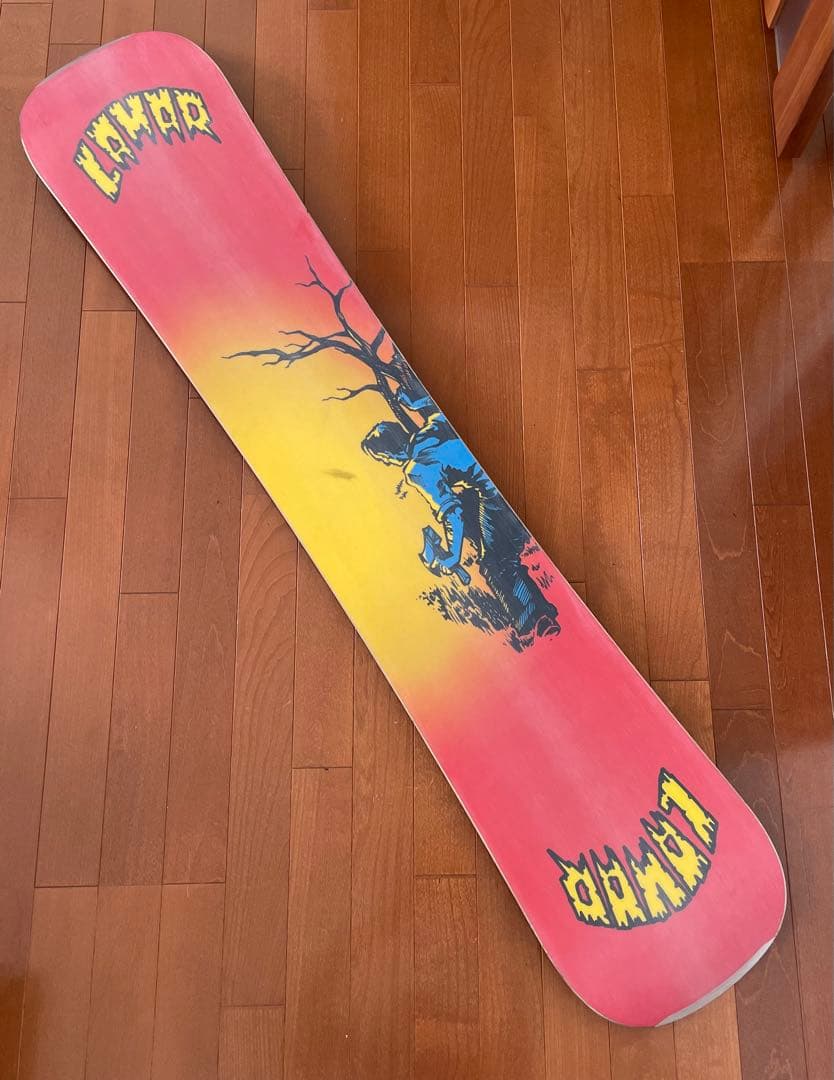 【レア】LAMAR ラマー スノーボード 板 made in USA 157cm