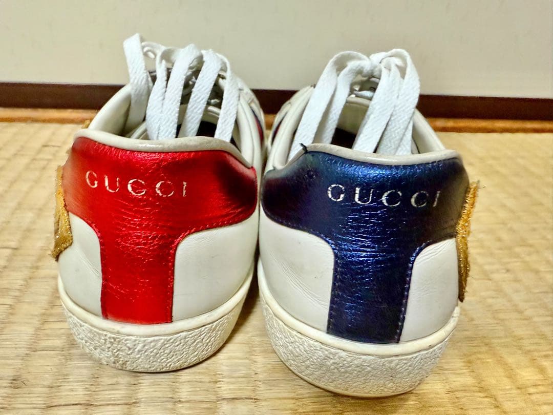 GUCCI カラフルストライプ スニーカー LOVED