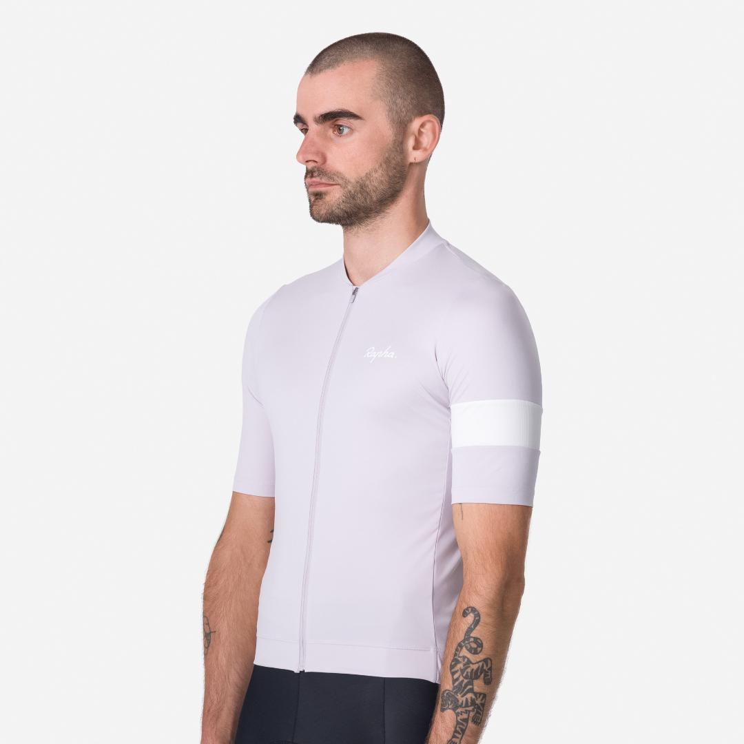 新品 Rapha コア ジャージ メンズS / Pale Lilac ラファ