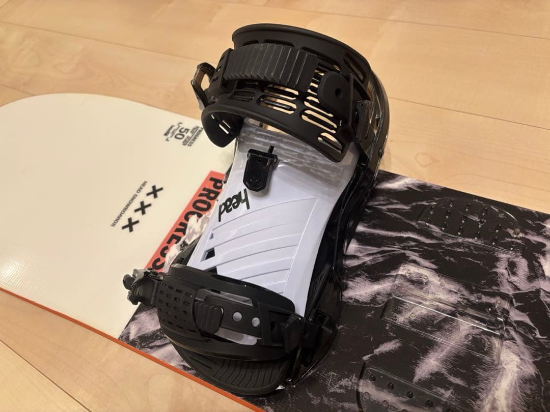 送料込スノーボードセット HEAD 150cm PROGRESS+ビンディングM