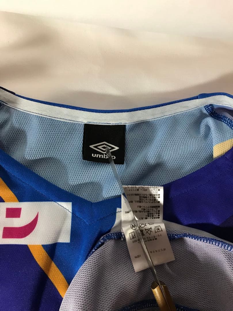 正規UMBRO Vファーレン長崎 「6」カイオ・セザール 半袖M-Lユニフォーム