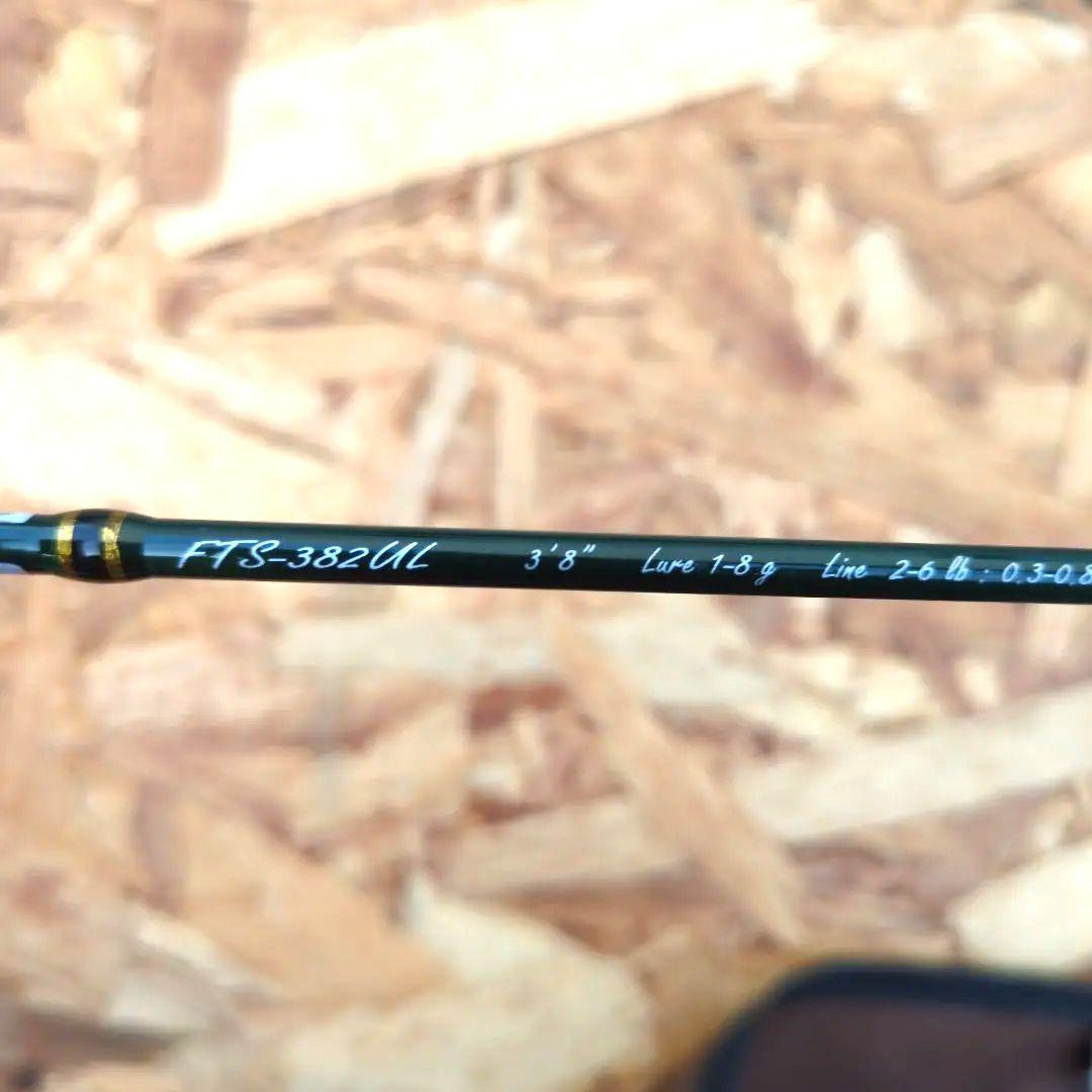 Finetail FTS-382UL トラウトロッド　美品 メジャークラフト