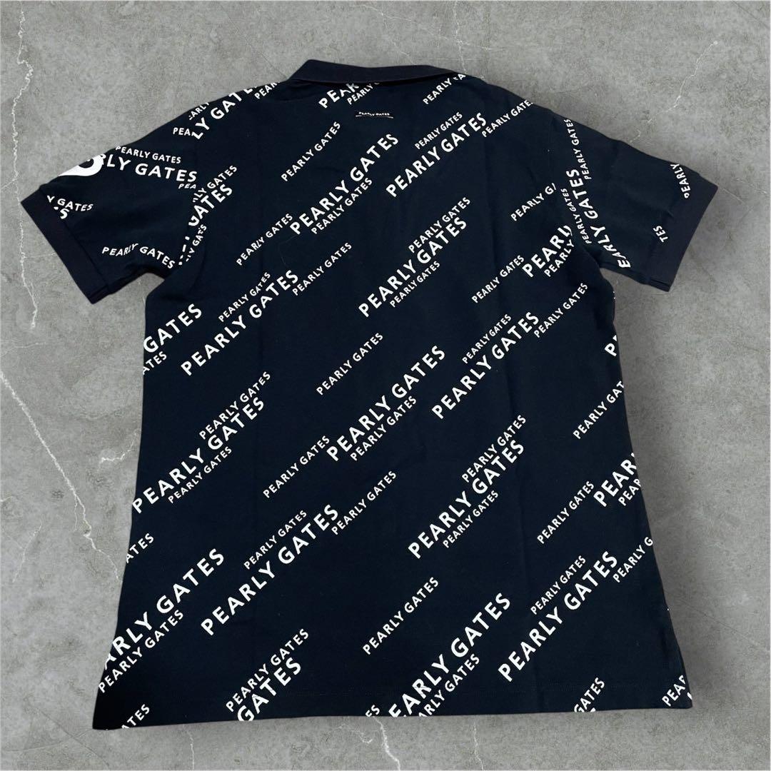 PEARY GATES ポロシャツ XL ブラック　ロゴ入り 　ブラック　新品