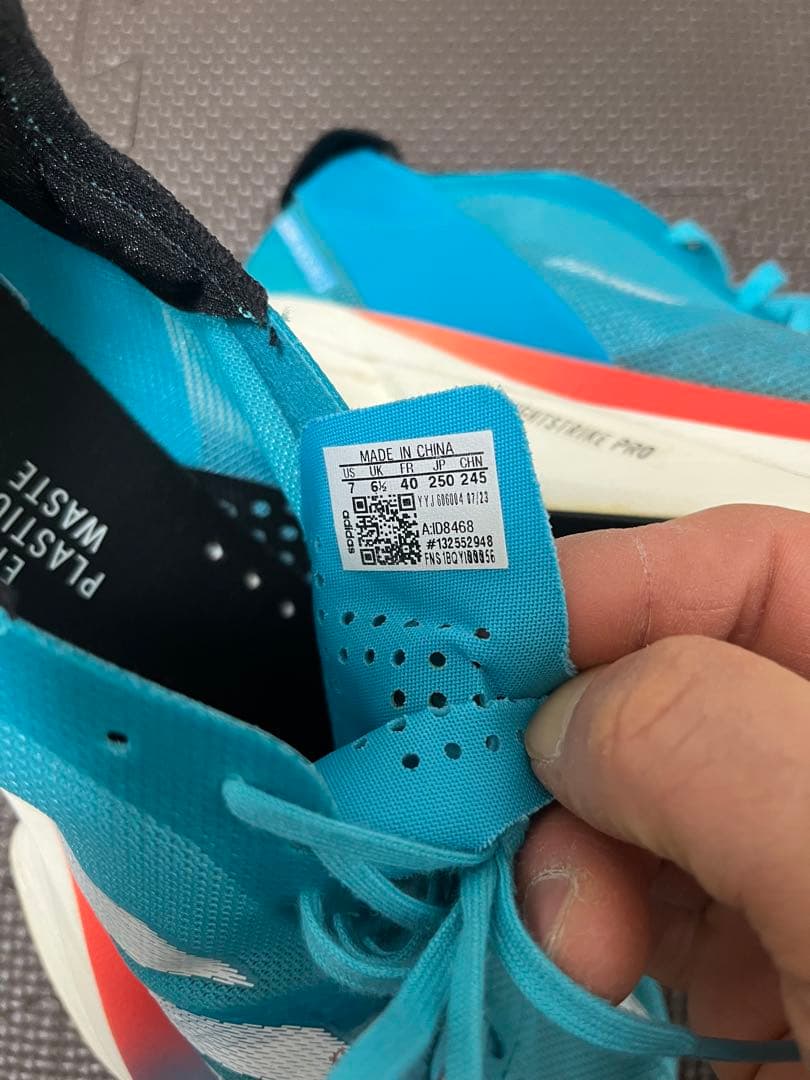 スパイク・シューズ ADIZERO ADIOS PRO 3 size25.0cm
