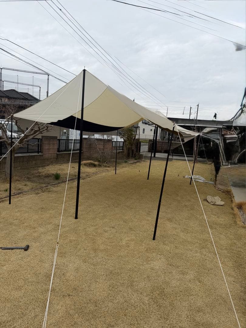 【美品】キャンプオンパレード ポリコットンタープ 3×4m オーダー品