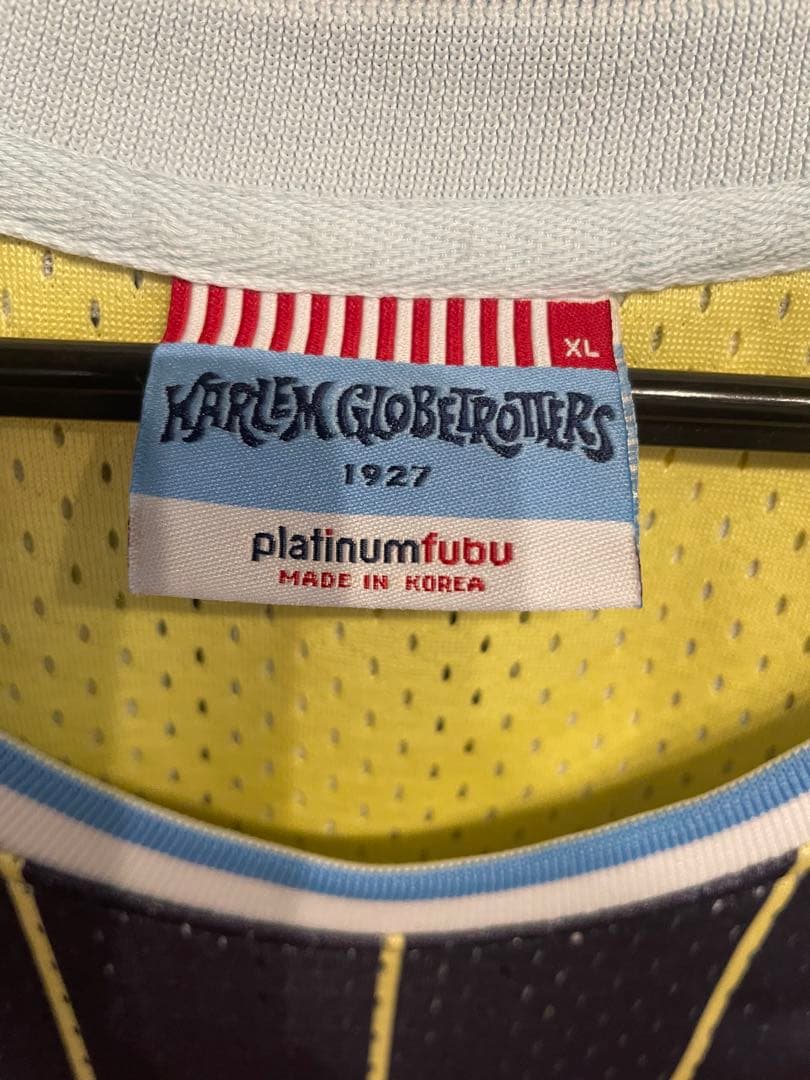 harlem globetrotters ゲームシャツ