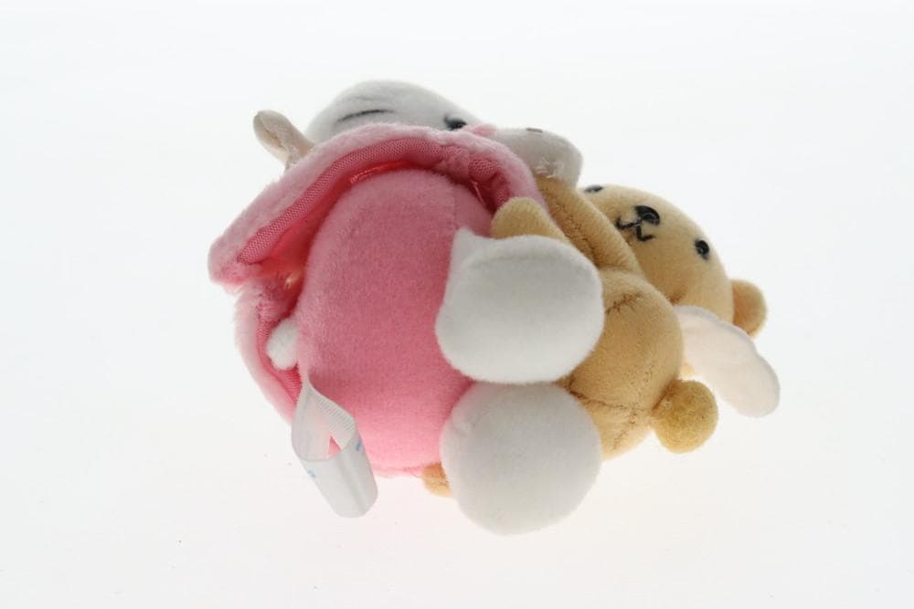 ◆ハローキティ ペアエンジェル キーホルダー ぬいぐるみ サンリオ　10078