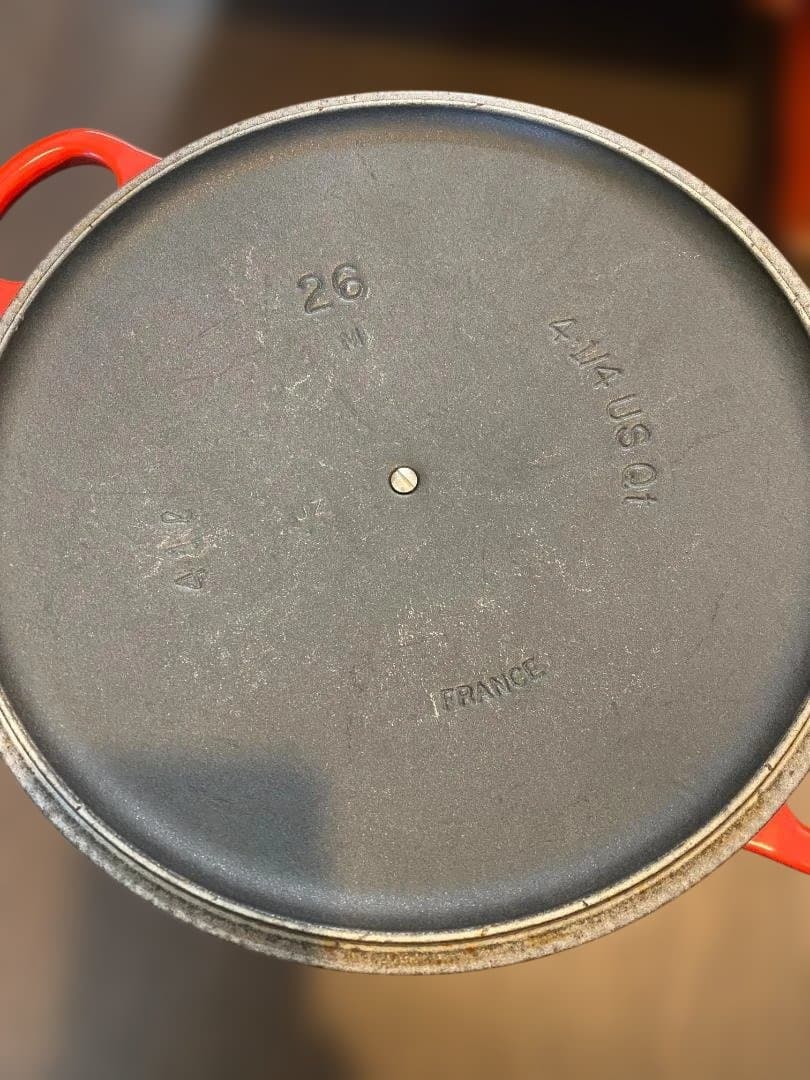 LE CREUSET 赤 両手鍋 26cm【祭日セール！】