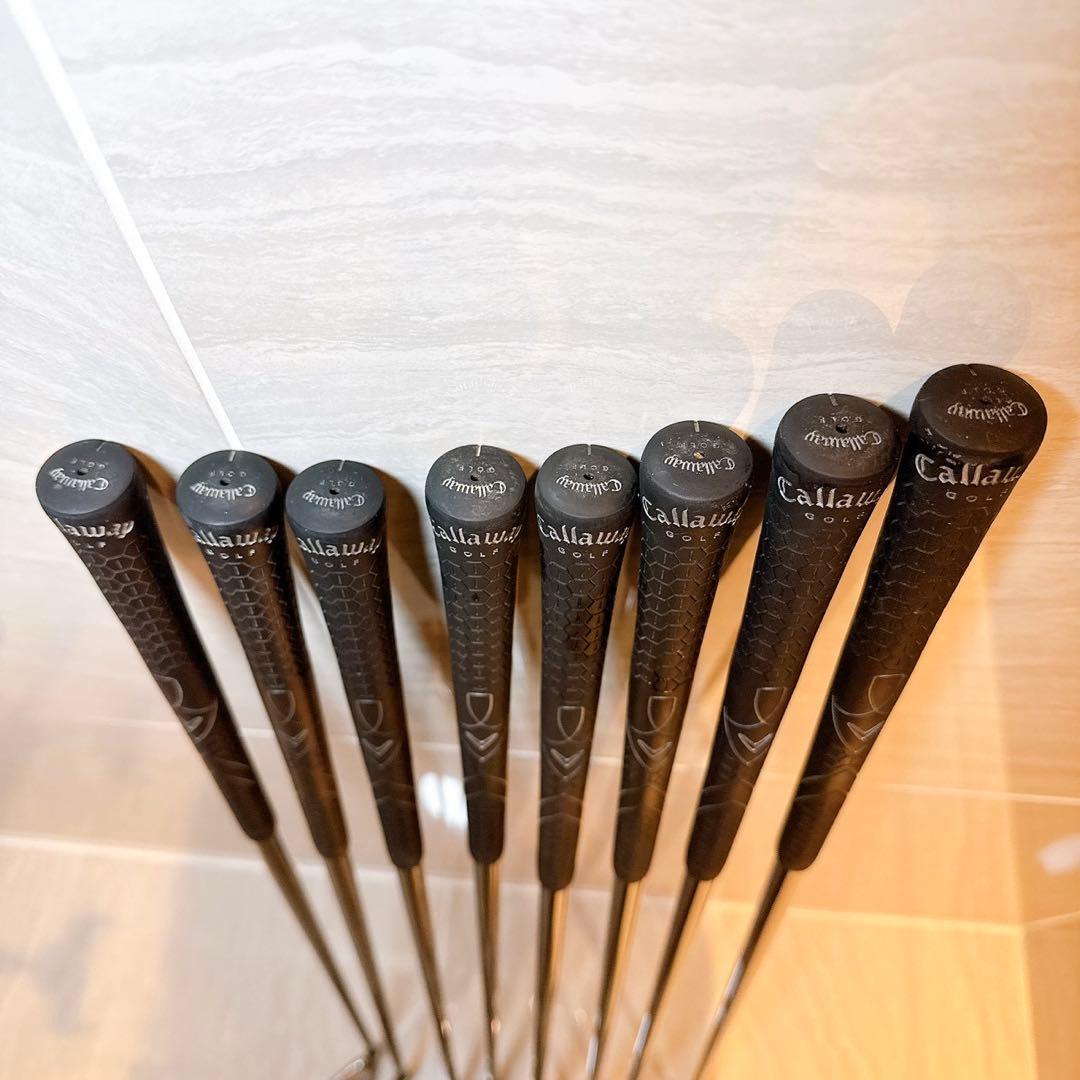 callaway X-20 メンズ　アイアンセット　8本　Rフレックス　右