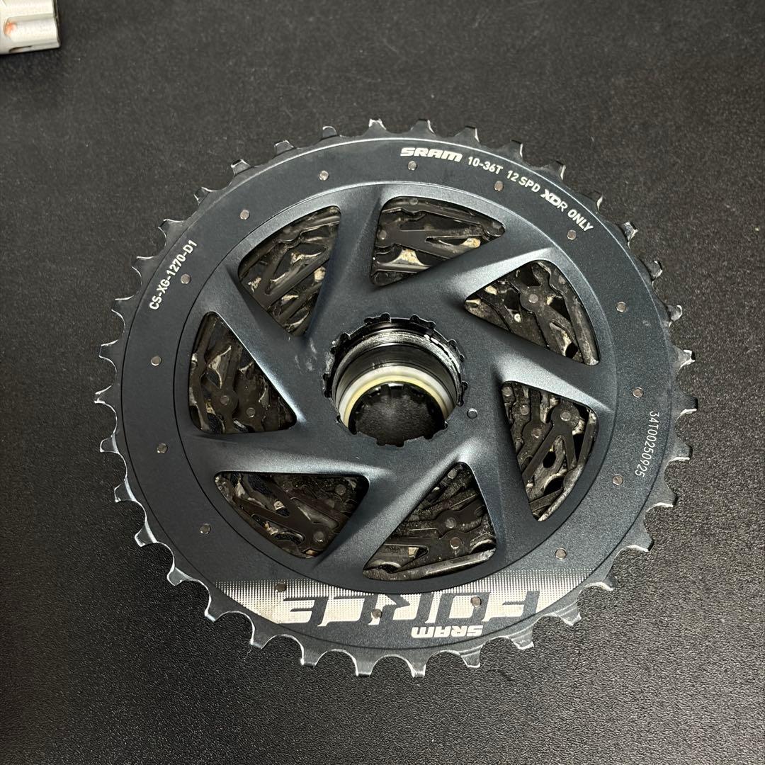 SRAM FORCE 10-36T 12速スプロケット XDR専用