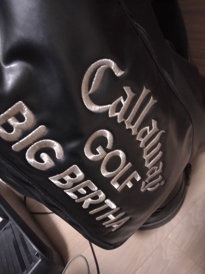 Callawaygolf BIG BERTHA レザーキャディバッグ レア 美品