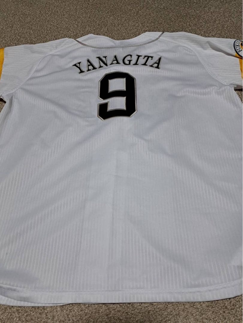 ソフトバンク ユニフォーム 柳田悠岐 9 XL