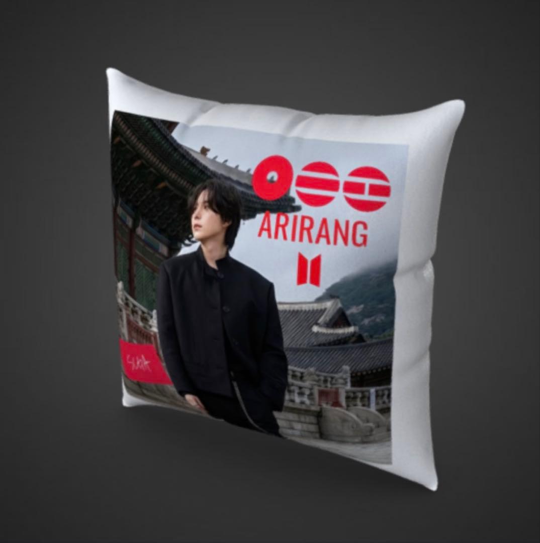おまとめ中♡BTS ファブリッククッションカバー　45×45 ユンギ　SUGA